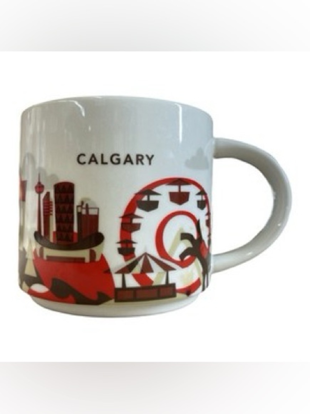 Starbucks YOU ARE HERE Calgary 14oz Ceramic Mug